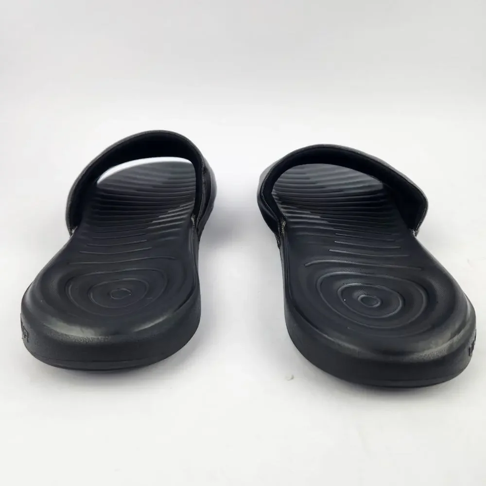 Under Armour Sandals Mens 11 Ansa Fixed Slide Black Slip On Comfort 3023761-003